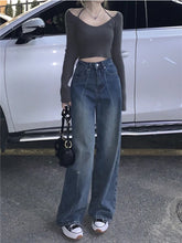 Baggy  Y2K Streetwear Oversize Distressed Wide Leg Denim Pant